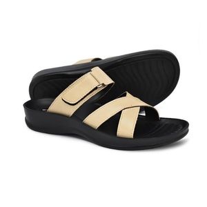 Aerothotic Cream Pasty Midfoot Strap Sandal Women’s Size 7 or EU 37 (READ ALL)